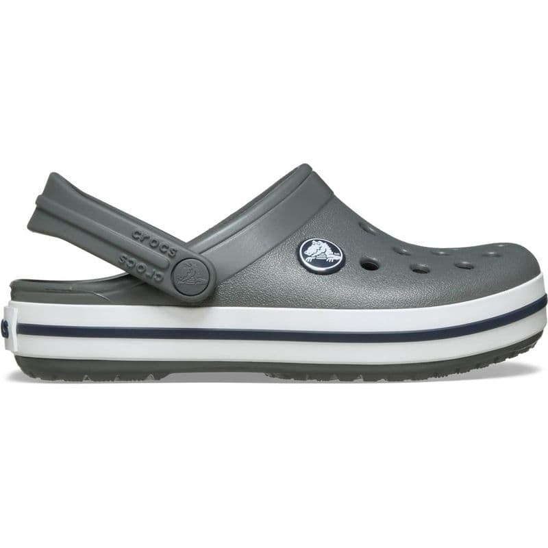 Sandália Crocs Crocband Clog Infantil SLATE GREY/NAVY