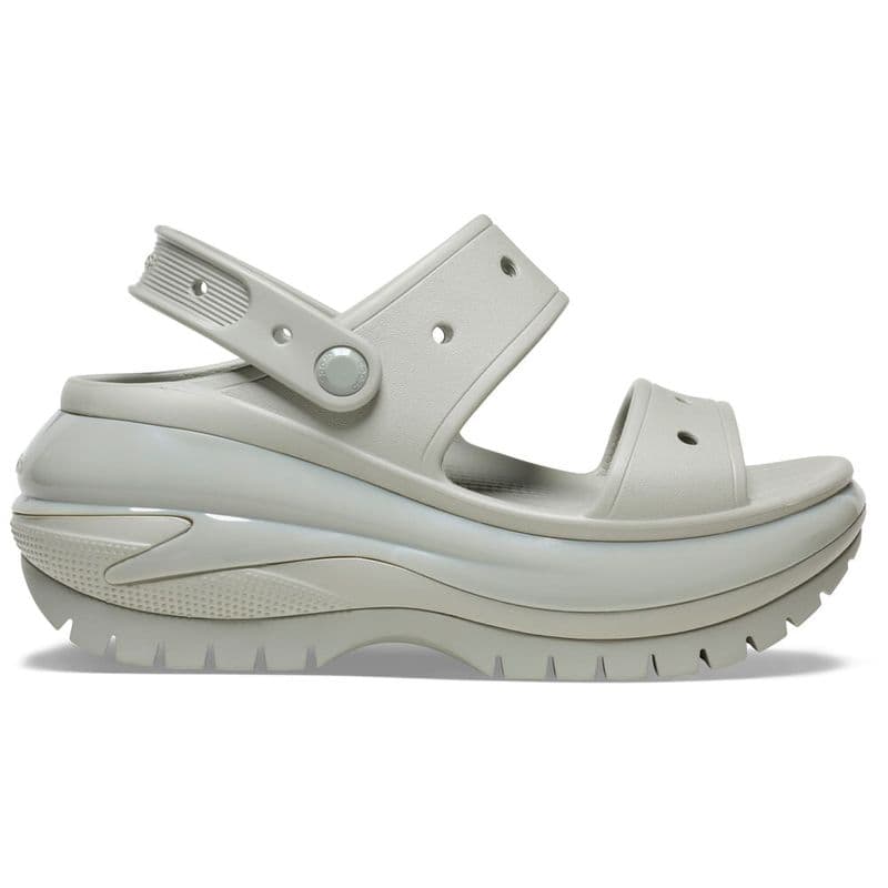 Sandália Crocs Classic Mega Crush Sandal ELEPHANT