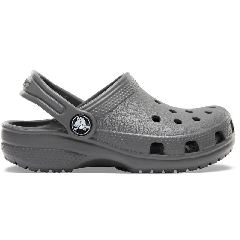 Sandália Crocs Classic Clog Infantil Slate Grey