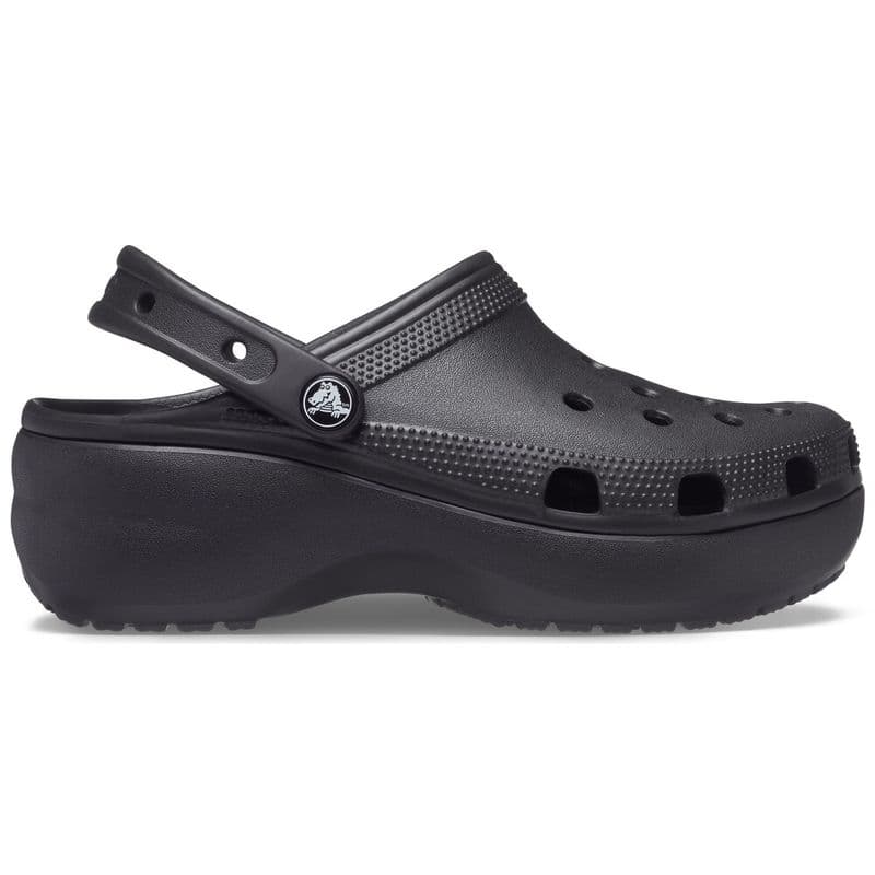 Sandália Crocs Classic Platform Clog BLACK