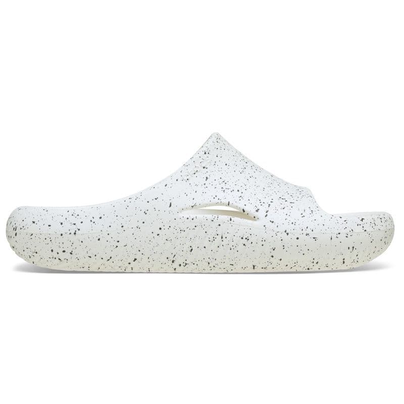 Chinelo Crocs Mellow Recovery Speckle Slide WHITE